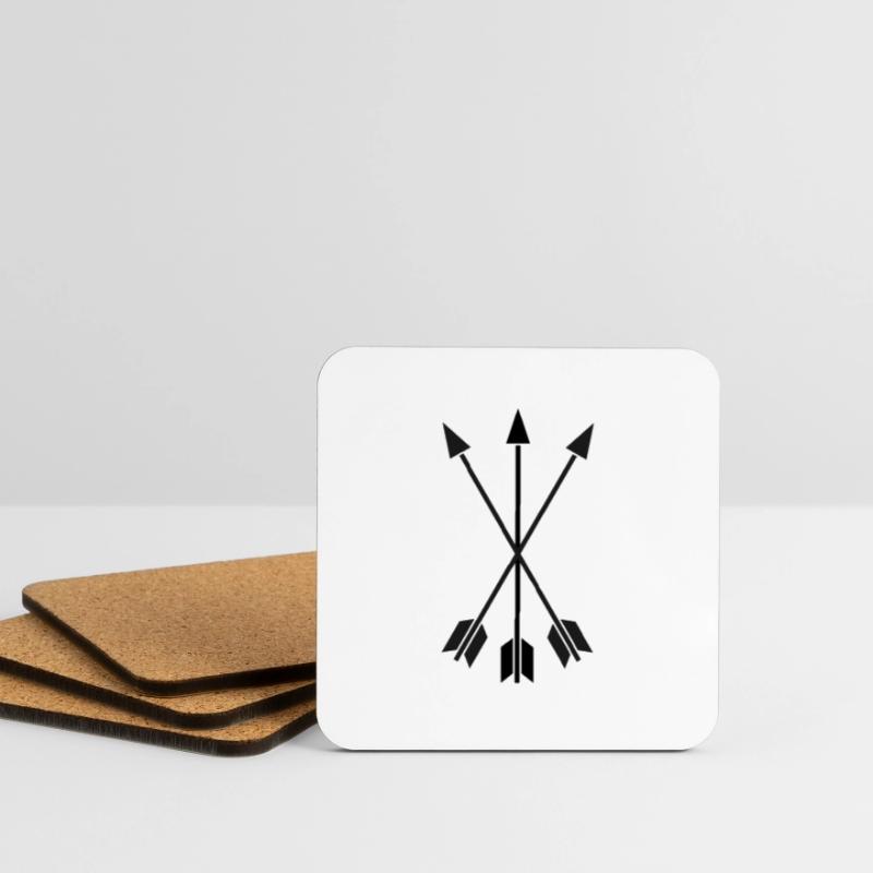 Flèches Dessous de verre (lot de 4)