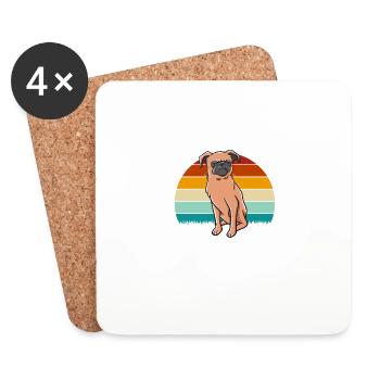 Ai-je sorti mes yeux du snob sarcastique bruyant - Dessous de verre (lot de 4) - blanc - Devant