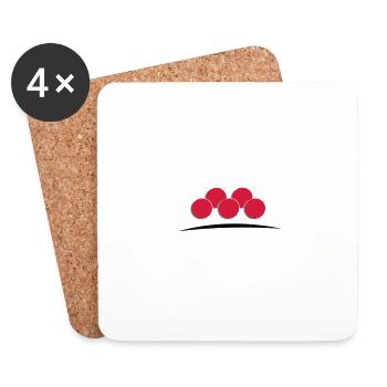 Bollenhut - Coasters (set of 4) - white - Front