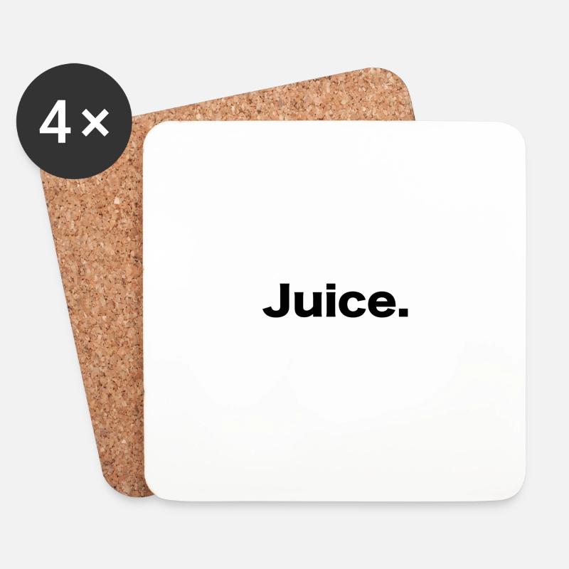 Juice - Untersetzer (4er-Set) - Weiß