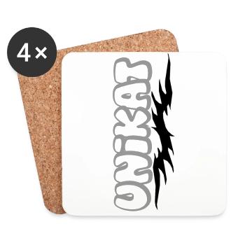 unikat - Untersetzer (4er-Set) - Weiß - Vorne