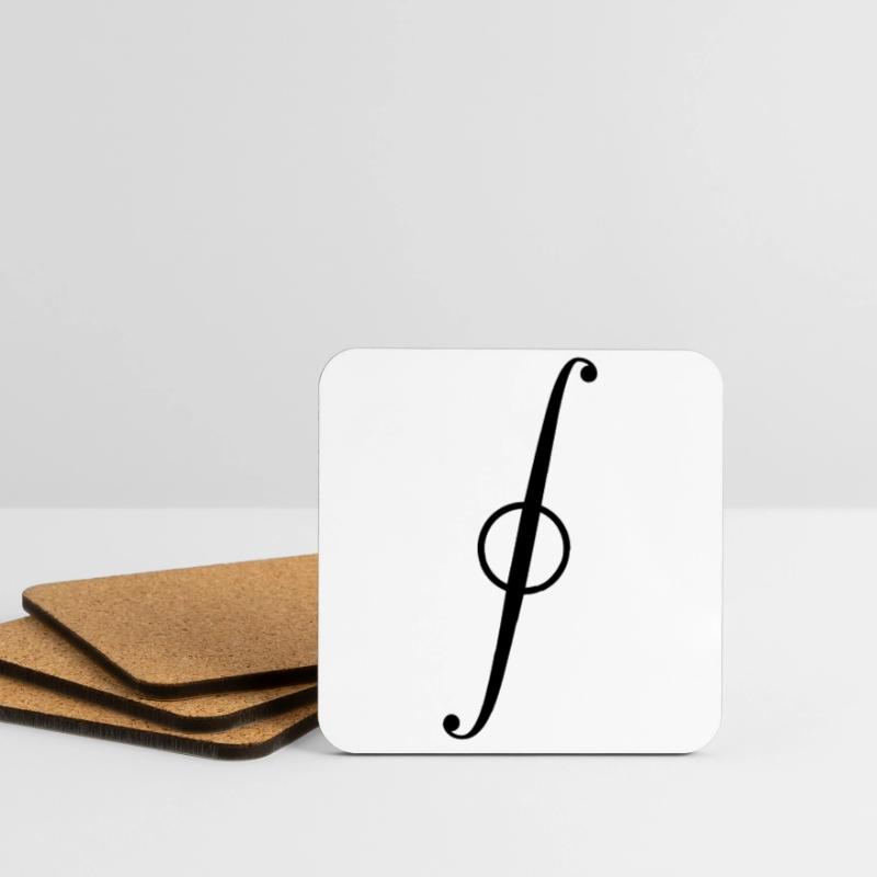 Curve integral Coasters (set of 4)