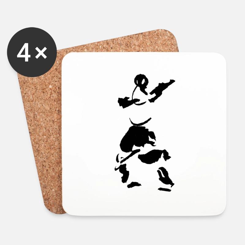 Taichi - Untersetzer (4er-Set) - Weiß