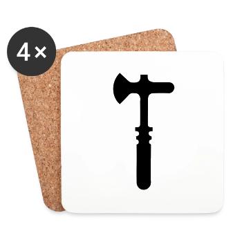 Tool - Coasters (set of 4) - white - Front