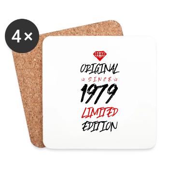 1979 limited edition - Untersetzer (4er-Set) - Weiß - Vorne