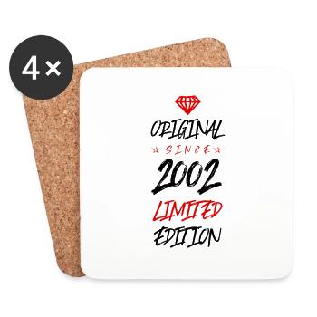 2002 Édition limitée - Dessous de verre (lot de 4) - blanc - Devant