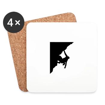 Climbing - Coasters (set of 4) - white - Front