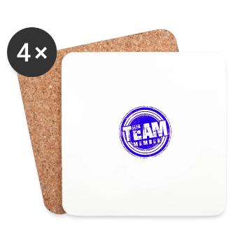 Team Member - Coasters (set of 4) - white - Front