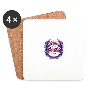 Mykonos Crew Coloré - Dessous de verre (lot de 4) - blanc - Devant