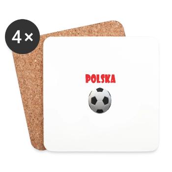 Poland Design - Coasters (set of 4) - white - Front