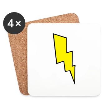 Eclair - Coasters (set of 4) - white - Front