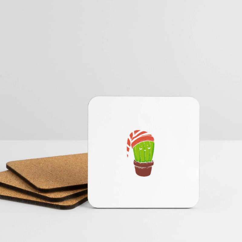 Sleeping Cactus Hyperomnia Gift Coasters (set of 4)