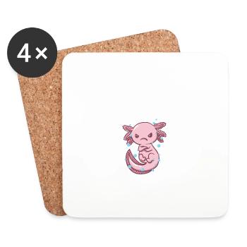 Omg personne ne s’en soucie sarcastiquement, drôle Sar - Dessous de verre (lot de 4) - blanc - Devant