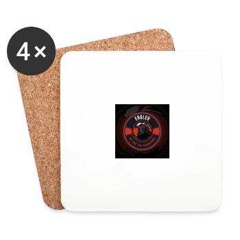 Eagles - Coasters (set of 4) - white - Front