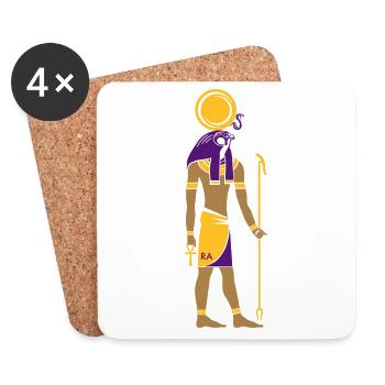 RA God of Egypt - Coasters (set of 4) - white - Front