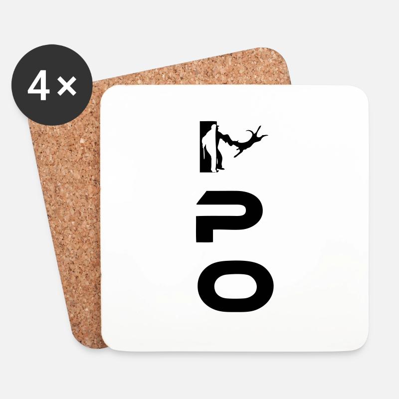 IPO - Untersetzer (4er-Set) - Weiß