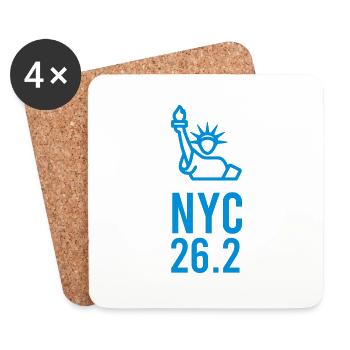 nyc 26 2 - Coasters (set of 4) - white - Front