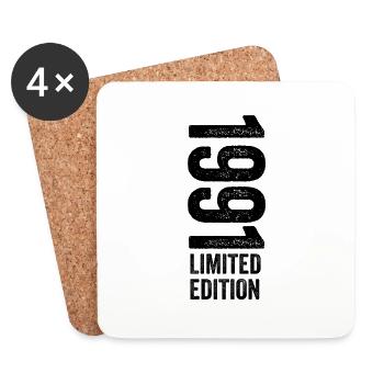 1991 - Limited Edition 1991 Birthday - Coasters (set of 4) - white - Front