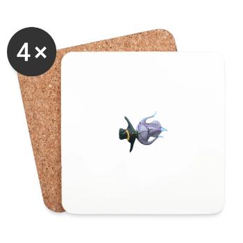 Peeper & Arctic Peeper - Dessous de verre (lot de 4) - blanc - Devant