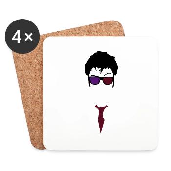 Doctor Who - Coasters (set of 4) - white - Front