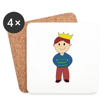 Prince - Untersetzer (4er-Set) - Weiß - Vorne