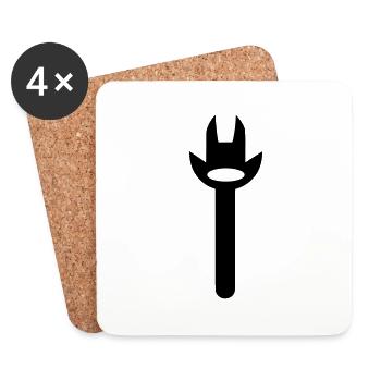 Tool - Coasters (set of 4) - white - Front