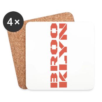 Brooklyn - Untersetzer (4er-Set) - Weiß - Vorne