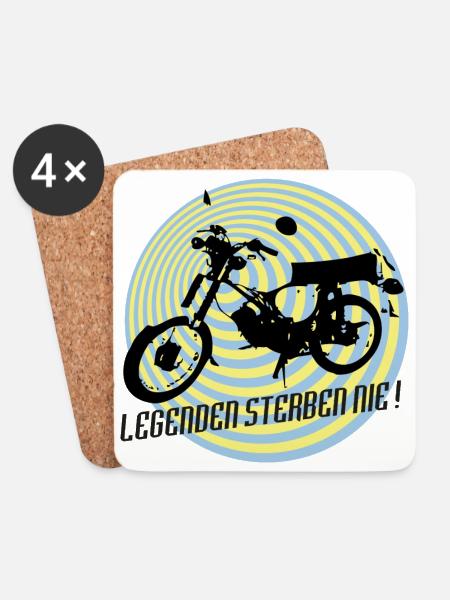 S51 Legenden - Untersetzer (4er-Set) - Weiß