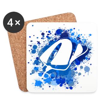 Mouse - Coasters (set of 4) - white - Front