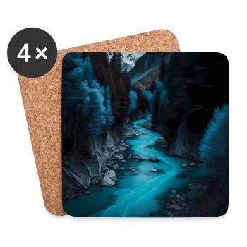 Gorge - Coasters (set of 4) - white - Front