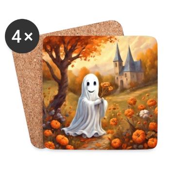 Autumn bouquet - Coasters (set of 4) - white - Front