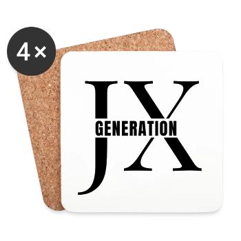Generation JX - Coasters (set of 4) - white - Front