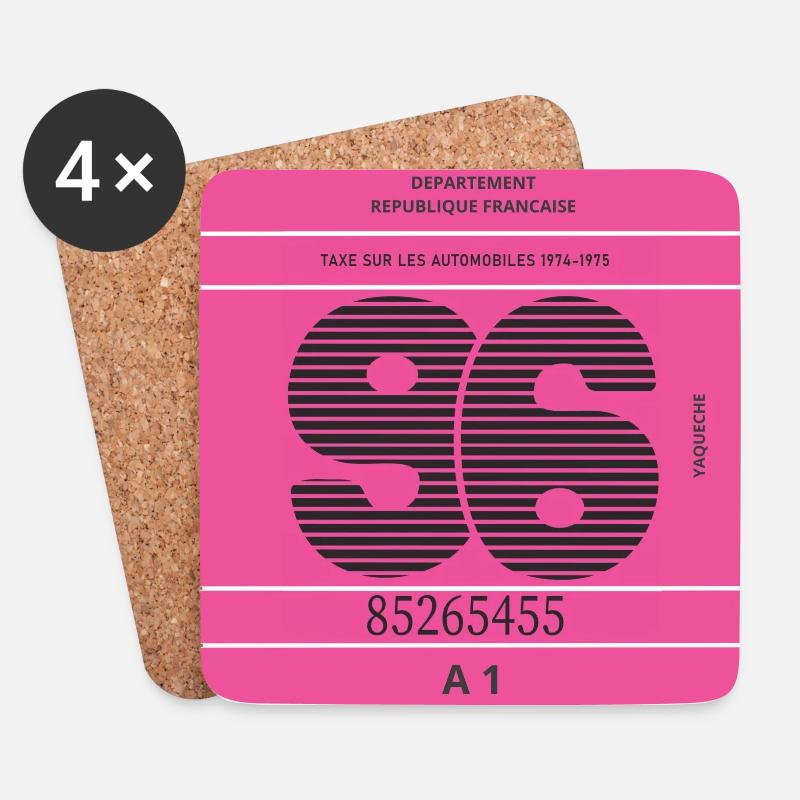 Model 96 - Coasters (set of 4) - white