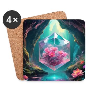 Magic Cave - Untersetzer (4er-Set) - Weiß - Vorne