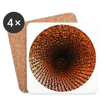 The Canon of Terror - Coasters (set of 4) - white - Front