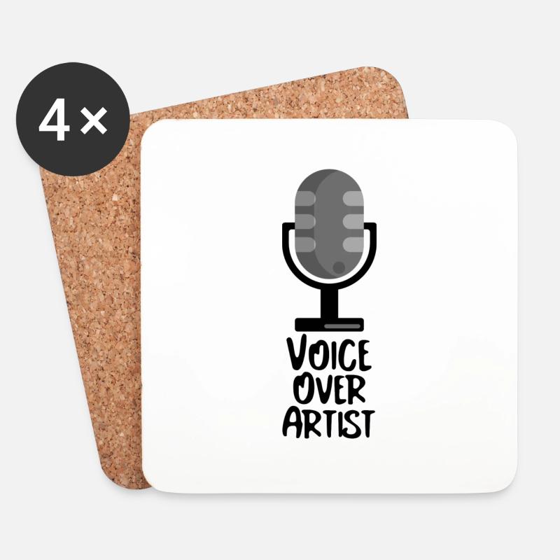 VOA8b - Coasters (set of 4) - white