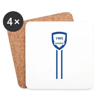 Auxerre football club - Coasters (set of 4) - white - Front