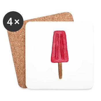 Eis - Coasters (set of 4) - white - Front