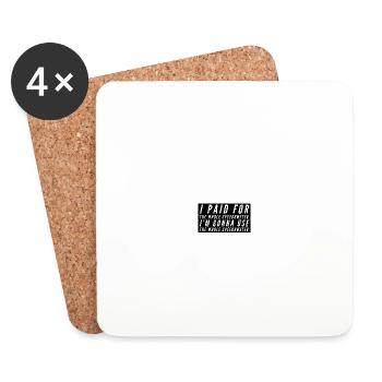 I paid for the whole Speedometer - Coasters (set of 4) - white - Front