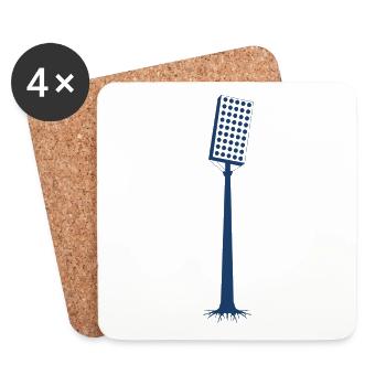 Park Stadium - Coasters (set of 4) - white - Front