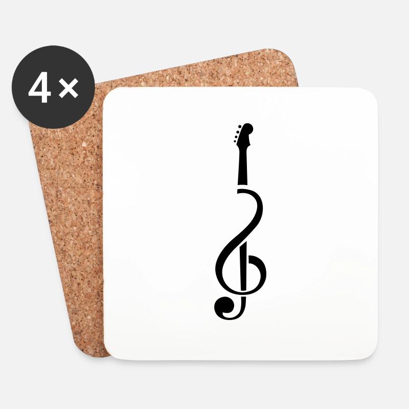 note - Untersetzer (4er-Set) - Weiß