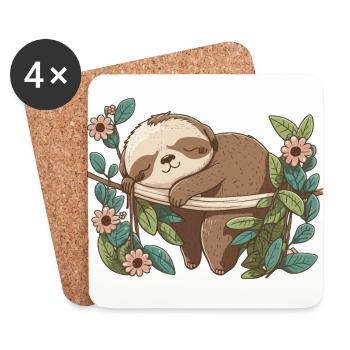 Hang Out - Coasters (set of 4) - white - Front