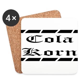 Cola Grain Vintage - Dessous de verre (lot de 4) - blanc - Devant