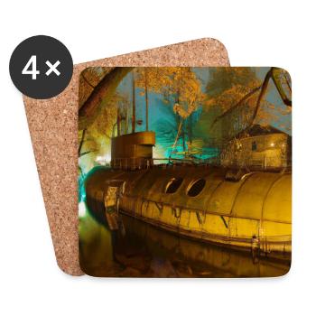 U-Boot FairyTale 2 - Untersetzer (4er-Set) - Weiß - Vorne