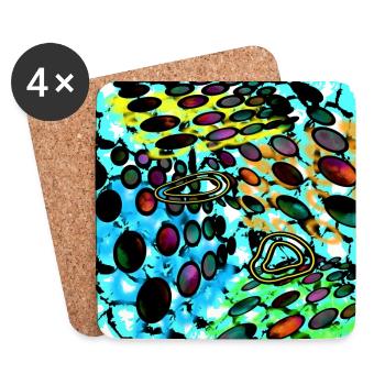 Sticky Ikky (Art Image) - Image - 2023 - Coasters (set of 4) - white - Front