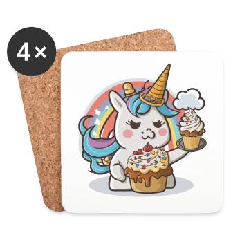 Magical Treats - Coasters (set of 4) - white - Front
