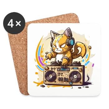 Scratch That - Coasters (set of 4) - white - Front