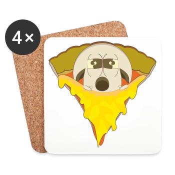 NICE DREAM - Coasters (set of 4) - white - Front