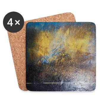 The End of the Night - Coasters (set of 4) - white - Front