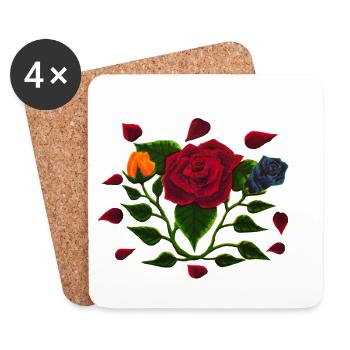 Rosario - Coasters (set of 4) - white - Front